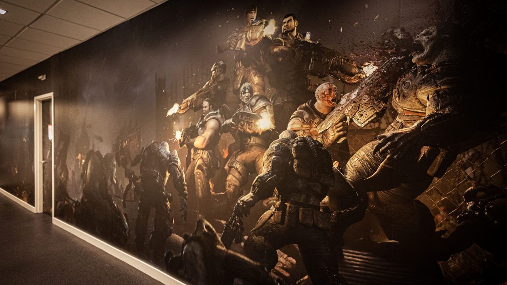 A dark forest near Vancouver BC