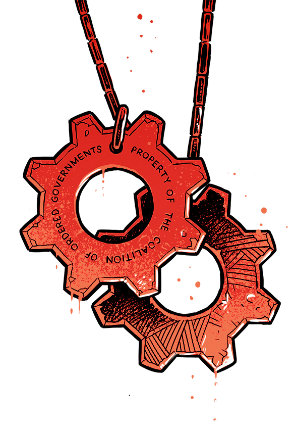 Gears of war illustrated COG tags